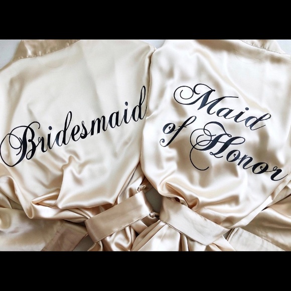 Bridesmaid Robes Set of 7